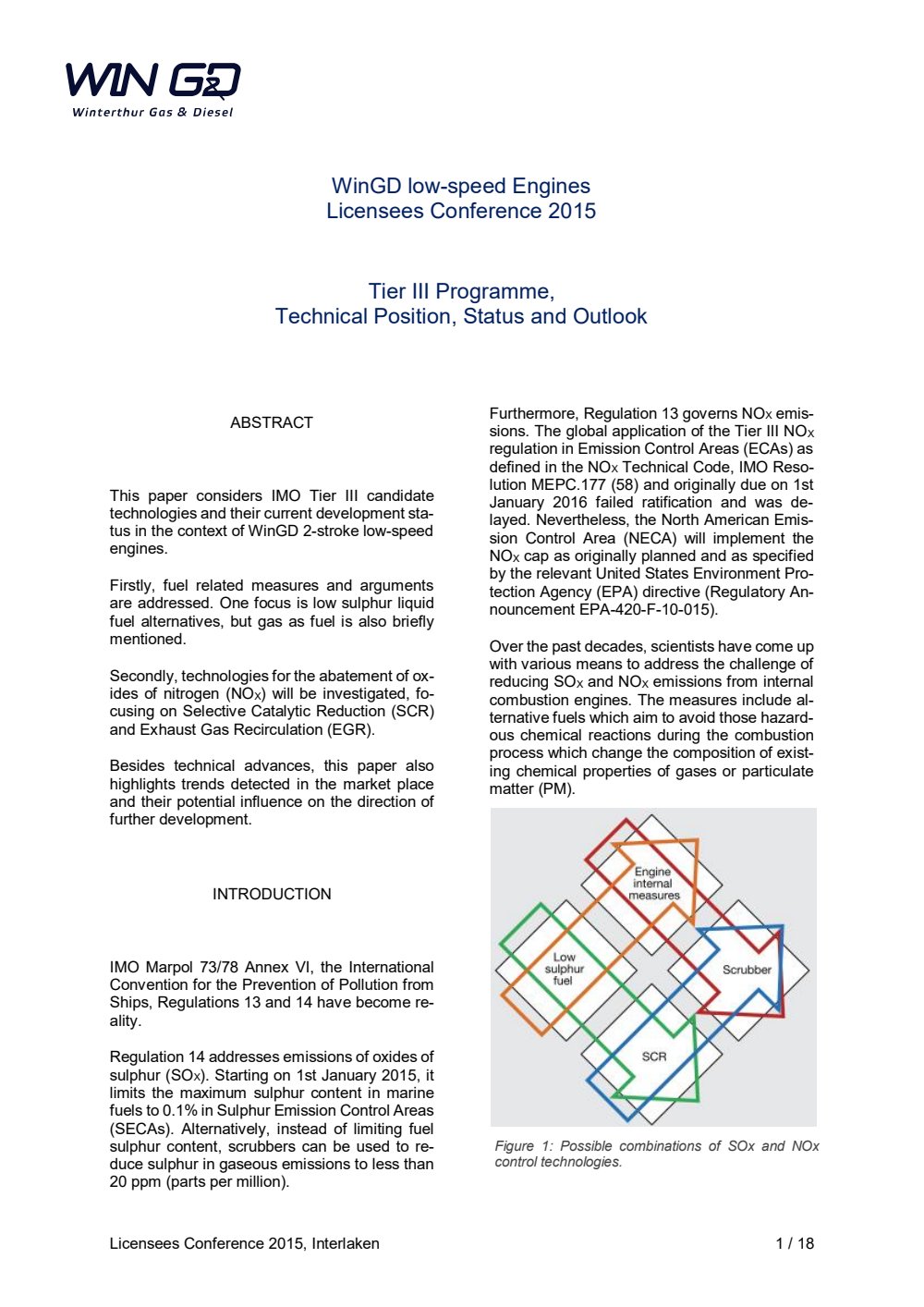 Brochures & Papers | WinGD